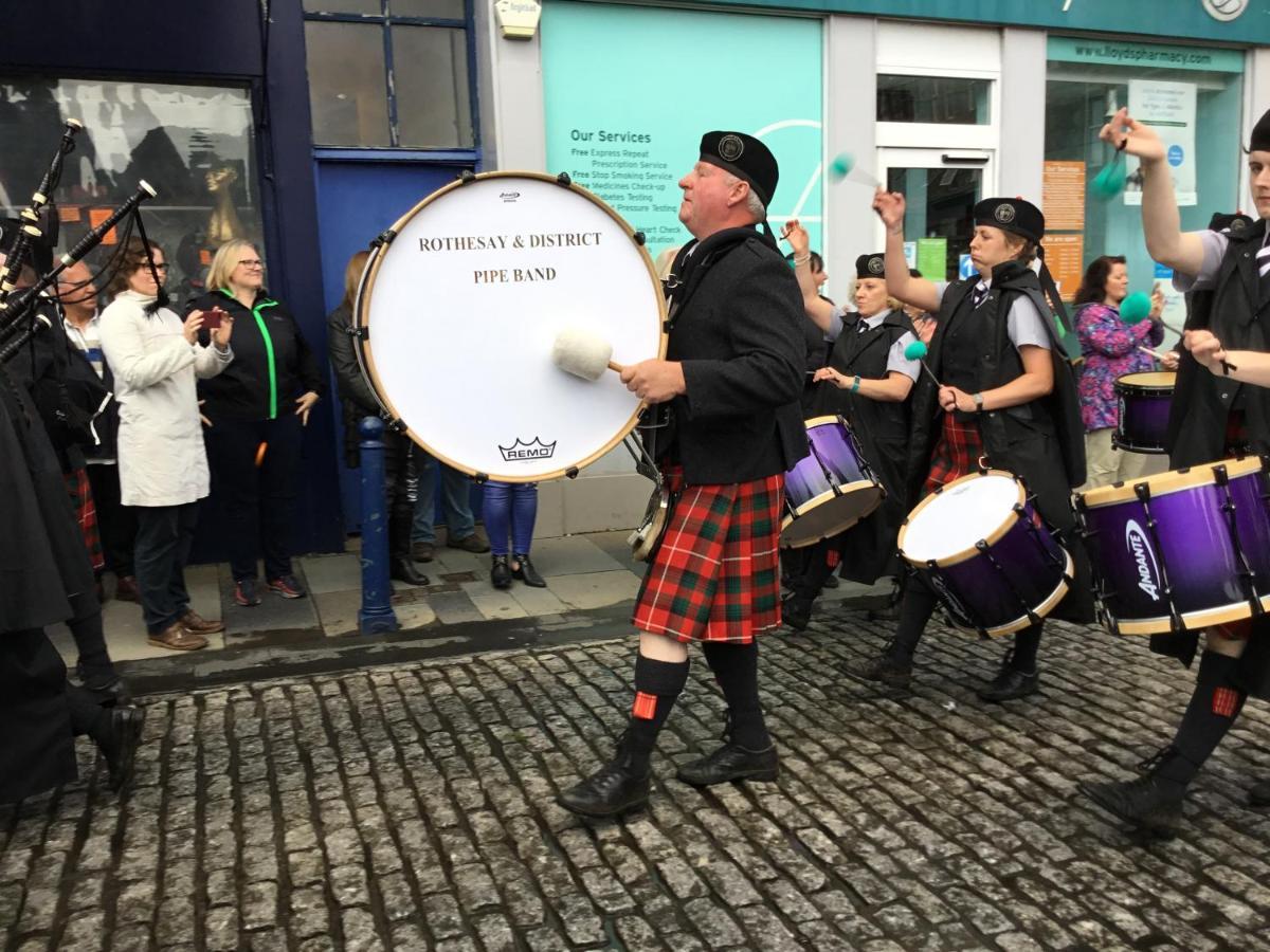 ロスシーChapelhill Hideaway Isle Of Bute Licence Ar00654Fアパートメント エクステリア 写真